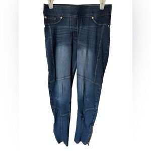 Nygard Luxe women's denim Jeggings Blue size 6 - 8 tummy control high rise